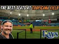 Tropicana Field s VIP seats BEHIND home plate before it was destroyed DEX Imaging Club
