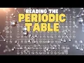 Reading the Periodic Table Learn how to read the information of each element