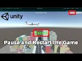 Unity Pause and Restart the Game