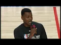 Christian Koloko Speaking Fluent French - Raptors vs Celtics