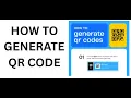 How to generate QR Code using Python