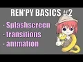 How to make a visual novel in Ren py Beginners guide part 2