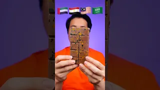 EAT DUBAI CHOCOLATE FROM VARIOUS COUNTRY Asmr Mukbang  EAT DUBAI CHOCOLATE FROM VARIOUS COUNTRY Asmr Mukbang
