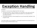 Exception Handling Arithmetic Exception Arithmetic Exception Program Technical Icode