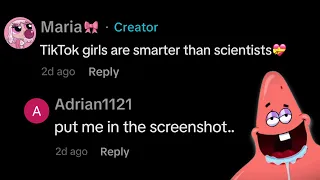 Stupid TikTok Screenshots out of Context😭🥀