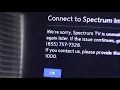 Spectrum TV App Error SLC-1000 Samsung Smart TV
