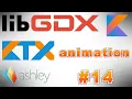 LibGDX Kotlin tutorial using LibKTX - Animations