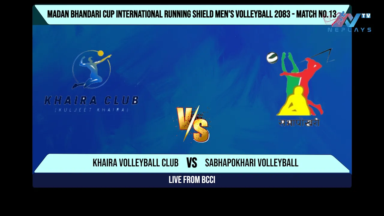 Madan Bhandari Cup International Volleyball Tournament-2083। KVC VS SPV SEMI - FINAL 1 2026-10-02 07:59