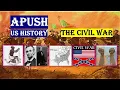 The American Civil War Explained in 15 Minutes APUSH Unit 5 Chapter 14 Simplified