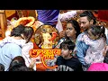 Download Lagu Aayush Sharma And Arpita Khan Visit Lalbaugcha Raja | Ganpati Bappa Morya! 🕉️✨