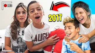 Download REACTING To Our FIRST EVER YOUTUBE VIDEO!!! (SO CRINGE) 😂 | The Royalty Family MP3