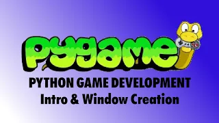 Create games with Python - Pygame Intro Window creation