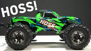 reviewing the traxxas hoss vxl 4x4 monster truck speed runs u0026 bashing