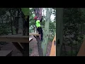 An Aerial Obstacle at Edge Adventure Park in Indiana
