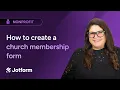 How to Create a Church Membership Form Free Template