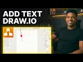 How to Add Text on Draw io 2026 Step-by-Step