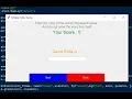 Simple Color Game using Python