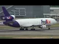 FedEx MD-11 N596FE Takeoff Portland Airport PDX