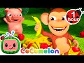 Download Lagu Apples and Bananas | 1 Hour CoComelon Animal Time - Healthy Fruit Nursery Rhymes for Kids