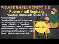 PowerShell Working with Registry Keys