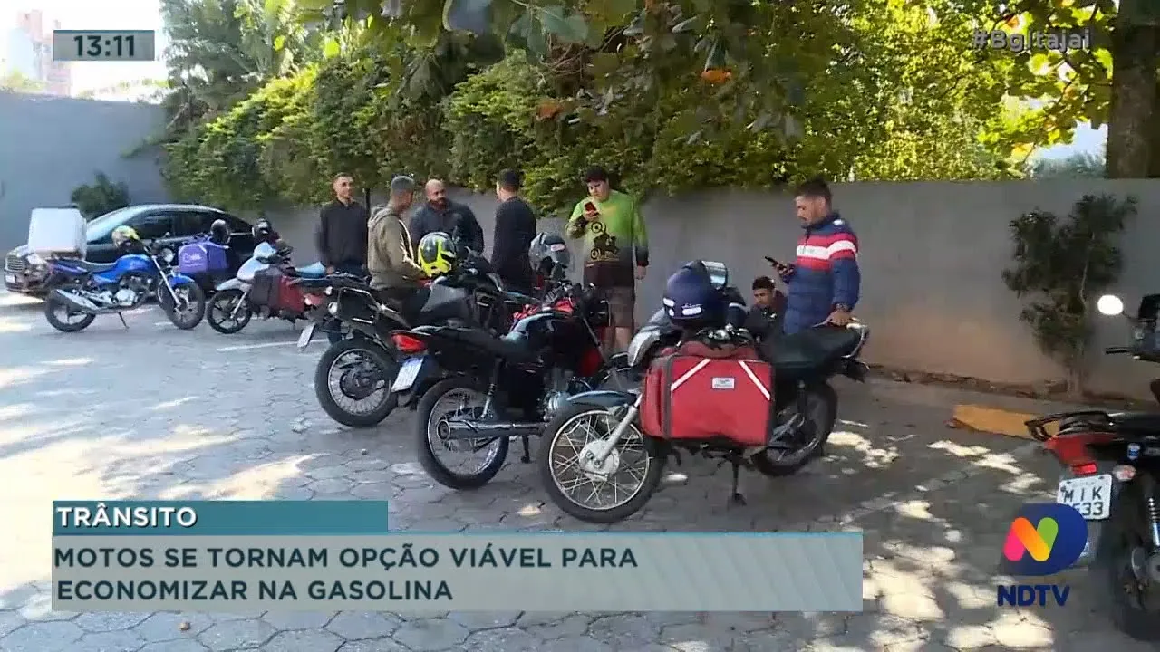 Motos se tornam opção viável para economizar na gasolina