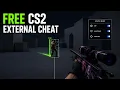 Free CS2 External Cheat Source Code C ESP Radar Skeleton Menu