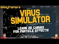 Virus Simulator Learn 2D Canvas Particle Effects keyframers 2 36 0