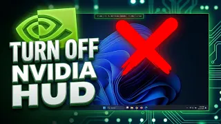 How to Turn Off the Heads Up Display HUD in new NVIDIA app 2025