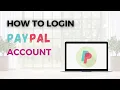 How to Login PayPal Account