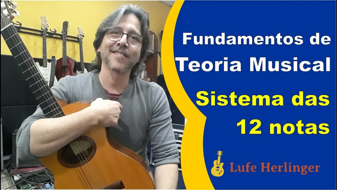 Fundamentos de Teoria Musical, o sistema temperado das 12 notas
