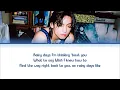V 'Rainy Days' Lyrics (뷔 Rainy Days 가사)