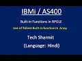Use of ELEM Built-in function in