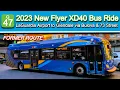 MTA Q47 Bus Ride 2023 New Flyer XD40 9312 From LaGuardia Airport Marine Air Terminal to Glendale