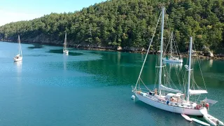 SQUASHED our dinghy on our first day of our first BIG TRIP! – Sailing Reaction Ep 20