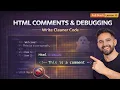 How to Use HTML Comments Debug Organize Your Code Full Stack Lesson 13 2026