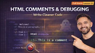 How to Use HTML Comments Debug Organize Your Code Full Stack Lesson 13 2026