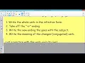 Conjugating Present Tense Spanish Verbs Ending In IR