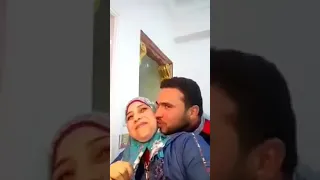 المحجبه والديوث واجمل بوس 