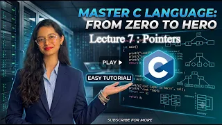 C Programming Part 7 Pointers Full C Course