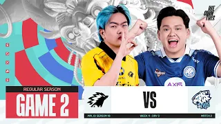 ONIC vs EVOS | Regular Season Week 4 Day 3 | Game 2 | #MPLIDS18