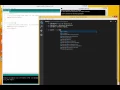 Nodejs using the node serial port module to communicate with an Arduino