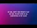 tom cardy - Why are you blinking so much (Red Flags) (Lyrics) ft. Montaigne