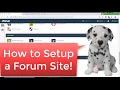 How to Build a Forum Website Free MYBB review Demo Quick Setup Tutorial