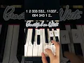 Download Lagu Beautiful in White🤍Piano Tutorial #shorts #pianocover #pianotutorial