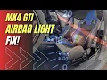 How to Disable Airbag Light on MK4 GTI with VCDS Aftermarket Seat Install