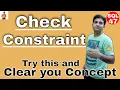 SQL Check Constraint l Concept of Check Constraint in SQL