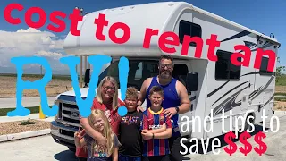 How much does it COST to RENT an RV
