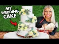 I made my WEDDING CAKE for 100 with No Experience