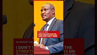 I Don T See People On The Streets With Sufurias On Their Heads Today CS Mbadi 