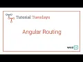 Woz U Learn to Code Angular Routing